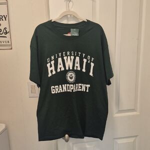 University of Hawai'i Grandparent T-Shirt - Dark Green Mens XL